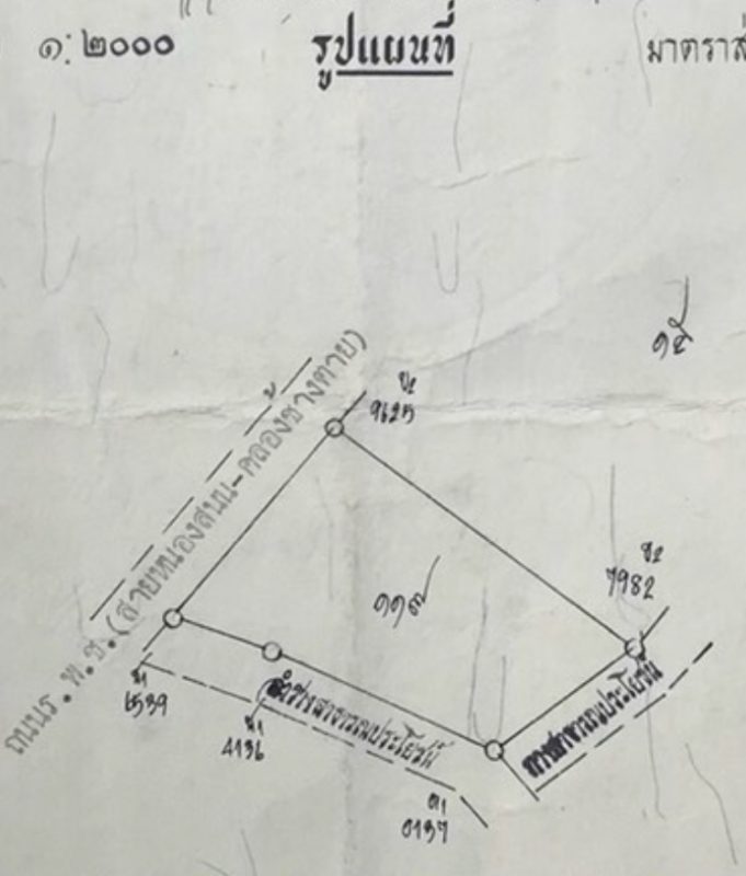 ขาย/เช่า ที่ดินเปล่า 265 ตรว ใจกลางเมืองระยองติดถนน ใกล้เซนทรัล