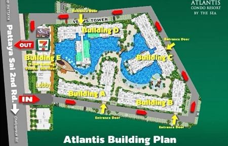 ขาย คอนโด ถูกที่สุดในตึก1.45MB Atlantis คอนโดรีสอร์ทพัทยา 36.5 ตรม. 1นอน วิวสวน พร้อมสวนน้ำขนาดใหญ่ ใกล้หาดจอม ปล่อยเช่าดีมาก