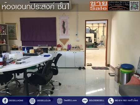 ขายที่โรงงาน บ้านคลองสวน พร้อมสำนักงาน และที่พักคนงาน บนที่ดิน 500 ตารางวา