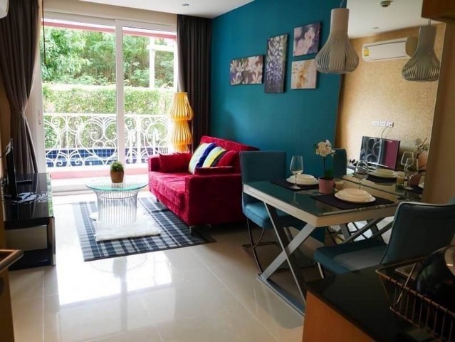 ปล่อยเช่าแกรนด์ แคริบเบียน รีสอร์ท พัทยา 1 นอน For Rent GRANDE CARIBBEAN PATTAYA 37 sq.m.