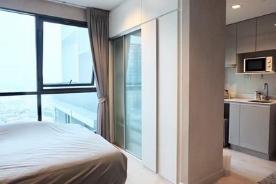 R65031501 ให้เช่าห้องราคาดีติด BTS กรุงธนบุรี 80 เมตร Ideo Mobi Sathorn สตูดิโอ