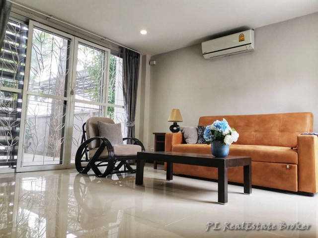 ให้เช่าบ้านเดี่ยว 2 ชั้น 88 ตรว. 4 ห้องนอน ซอยเลี่ยงเมืองปากเกร็ด37 ใกล้รถไฟฟ้าสายสีชมพู 800 เมตร แต่งสวย พร้อมอยู่