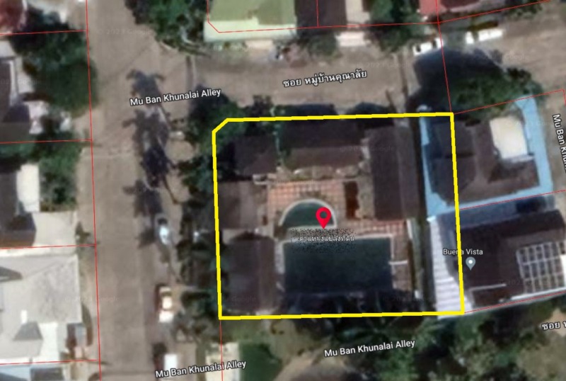 81924 – ขายด่วน! ที่ดิน 217.7 ตร.ว. พร้อมสิ่งปลูกสร้างและสระว่ายน้ำ หมู่บ้านคุณาลัย สาย 4 ทวีวัฒนา