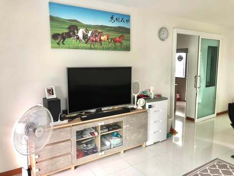ขายบ้านแฝด 2 ชั้น หมู่บ้านเดอะทรัสต์สุวรรณภูมิ-เทพารักษ์ พื้นที่ใช้สอย 141 ตารางเมตร 3 ห้องนอน  2 ห้องน้ำ ฟรีเฟอร์นิเจอร์ทั้งหลัง