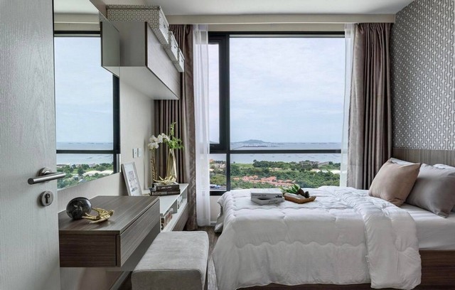 LVGr4193 ให้เช่า คอนโด KnightsBridge The Ocean ศรีราชา บรรยากาศสงบ วิวทะเล