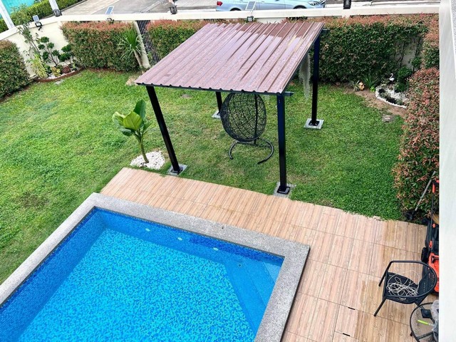 LVGr4200 ขาย Pool Villa  หมู่บ้าน วิลล่าเอเซียติค หนองปลาไหล ติดถนนเรียบรถไฟ