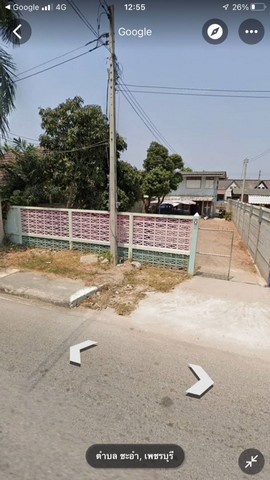 LVpop51888 ขายบ้านพร้อมที่ดินสวย ทำเลดี รายล้อมด้วยสถานที่ราชการ 104 ตร.ว. อ.ชะอำ ติดถนน