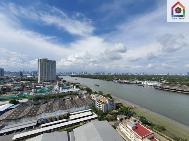 ให้เช่า คอนโด ลุมพินี เพลส นราธิวาส-เจ้าพระยา 68 ตรม.ชั้น 24 ห้องมุม วิวแม่น้ำเจ้าพระยาทั้ง 2 ฝั่ง