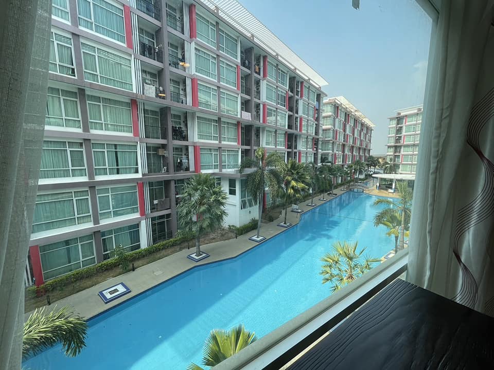 คอนโดให้เช่าพัทยากลาง 2ห้องนอน2ห้องน้ำ 50ตรม. วิวสวย