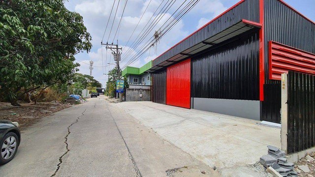 รหัสC5587 ให้เช่าโกดังสร้างใหม่พร้อมออฟฟิศ พื้นที่ 250 ตารางเมตร ถนนหทัยราษฎร์ ใกล้สายไหม สุขาภิบาล5
