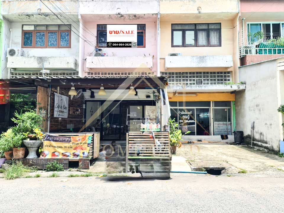 อาคารพาณิชย์ 3 ชั้น (3คูหา) งามวงศ์วาน 18 ห่างถนนใหญ่ 300 เมตร เหมาะค้าขาย
