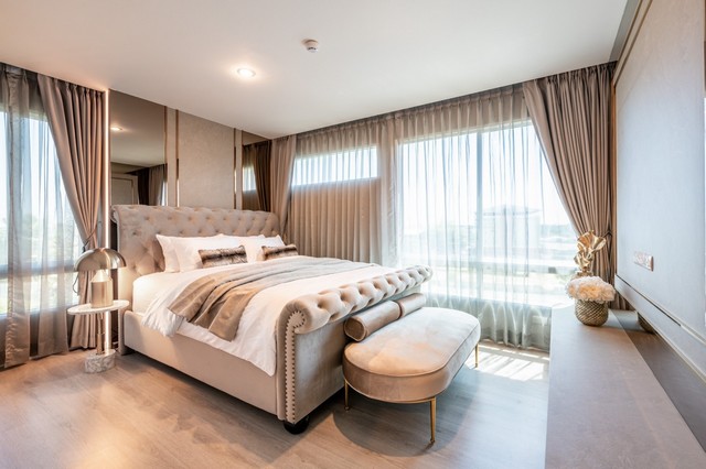 ประกาศขาย Happy Condo ลาดพร้าว 101 แบบ 2 นอน เลี้ยงสัตว์ได้ Furniture Built in  brand names