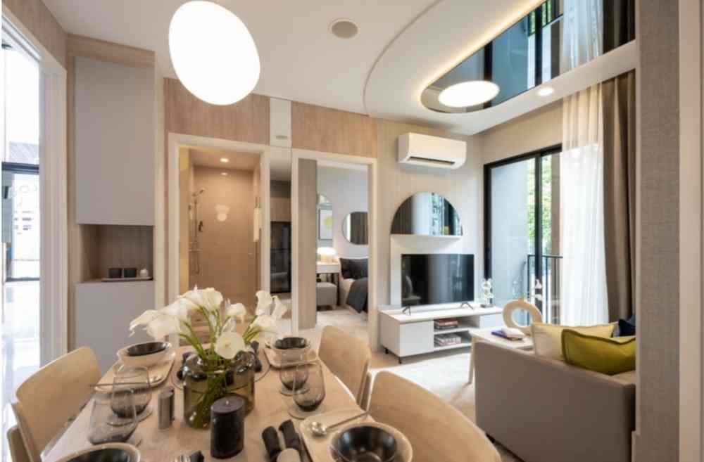 ขายดาวน์คอนโด ชั้น31 โปร่งโล่งสบาย ชั้นสูงวิวเมืองสวย ติดห้างเมกา บางนา ติดถนนบางนาตราด(คอนโด โนเบิล นิว เมกา พลัส บางนา)