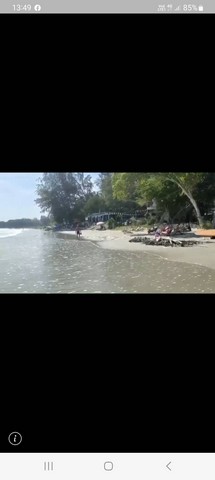ขายที่ดินติดชายหาดหัวหิน โซนเขาตะเกียบ  ขนาด 3 ไร่มีที่งอกอีก 1 ไร่
