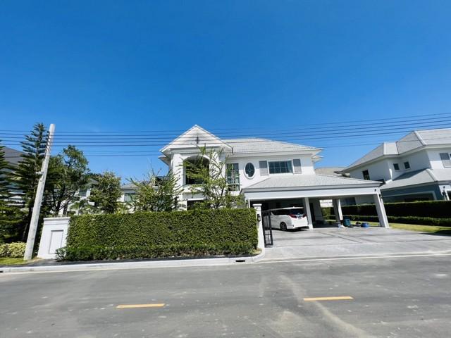 House for Rent ให้เช่าบ้านเดี่ยว2ชั้นพร้อมอยู่ ย่านลาดกระบัง สุวรรณภูมิ โครงการเพอร์เฟคมาสเตอร์พีซสุขุมวิท77 บ้านใหม่แต่งครบทั้งหลังเฟอร์นิเจอร์Modernform