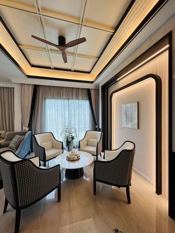 House for Rent ให้เช่าบ้านเดี่ยว2ชั้นพร้อมอยู่ ย่านลาดกระบัง สุวรรณภูมิ โครงการเพอร์เฟคมาสเตอร์พีซสุขุมวิท77 บ้านใหม่แต่งครบทั้งหลังเฟอร์นิเจอร์Modernform