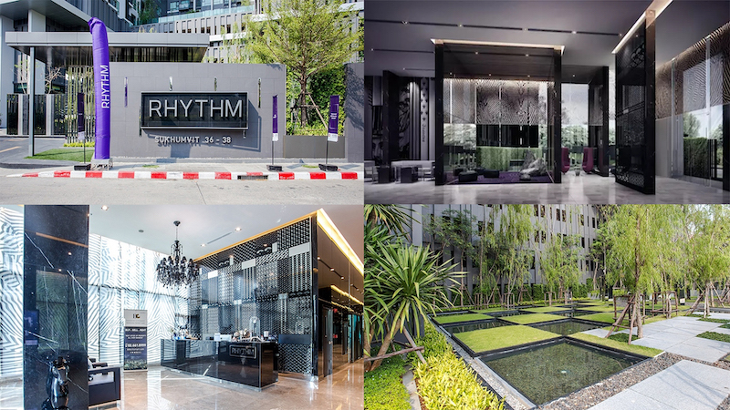 BH2244 ให้เช่า คอนโด RHYTHM สุขุมวิท 36-38 ใกล้รถไฟฟ้า BTS ทองหล่อ
