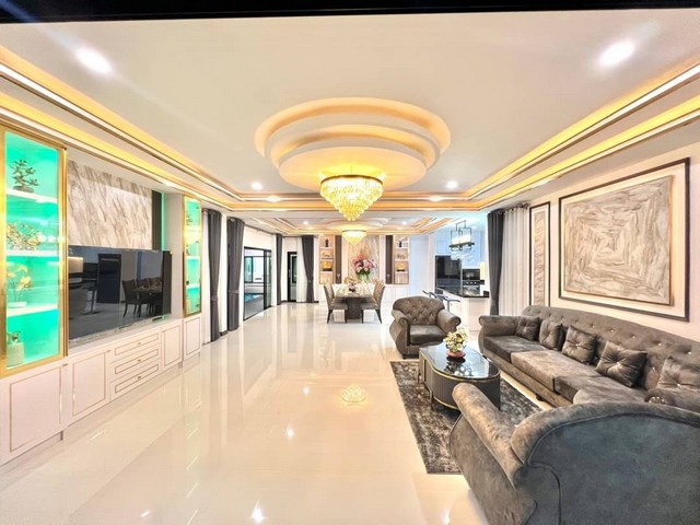 LV52079 ขาย บ้านพูลวิลล่าสร้างใหม่ ชั้นเดียว MODERN LUXURY POOL VILLA ฟังชั่นครบ สระว่ายน้ำและสวนขนาดใหญ่