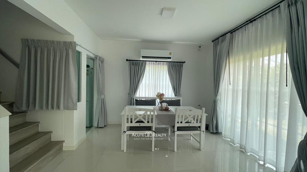 ขายด่วน บ้านเดี่ยว 2 ชั้น โครงการวิลลาจจิโอ รังสิต-คลอง 2 บ้านสไตล์ Urban Cottage ตกแต่งครบพร้อมเข้า