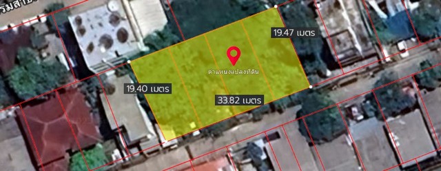 ที่ดินเปล่า ซ. วชิรธรรมสาธิต 57 แยก 16  : 160 ตร.วา เดินทางสะดวก เข้าออกได้หลายทาง