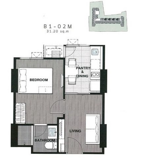 ขายเท่าทุนเซ็นทริค รัชดา-ห้วยขวาง ห้อง 1 bed 28ตร.ม.ชั้น27 วิวถนนรัชดา ขายพร้อมผู้เช่า**