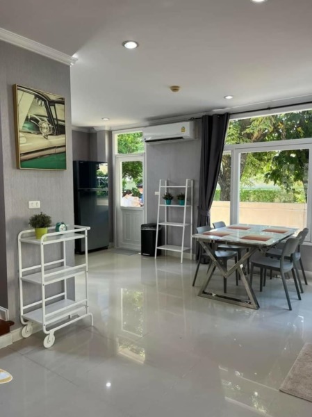 BH2223 For Rent ให้เช่า บ้านเดี่ยว 2 ชั้น หมู่บ้านมาสเตอร์พีซ เอกมัย-รามอินทรา เฟอร์ครบ พร้อมอยู่ ตกแต่งสวย โครงการติดถนนเลียบด่วนรามอินทรา