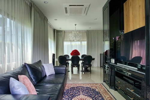 ให้เช่า : บ้านแฝด แต่งสวย โซนหน้าสโมสร หมู่บ้าน Grand Pleno พหล-รังสิต