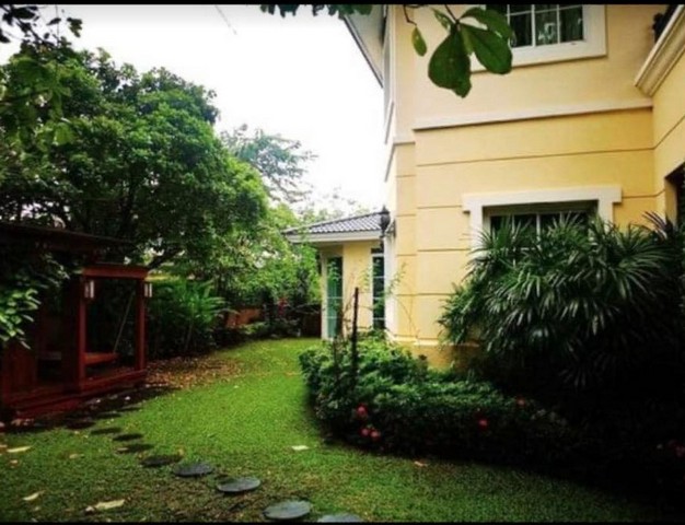 S2409 ให้เช่าบ้านเดี่ยว 2 ชั้น โครงการบ้านปิ่นเกล้า โกลเด้นเฮอริเทจ ริมถนนราชพฤกษ์ ใกล้เดอะเซอร์เคิลราชพฤกษ์