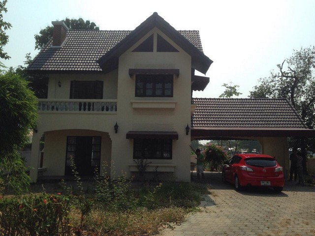 บ้านสไตล์ยุโรป 422.9 ตรว. หมู่บ้านริมเวียง หายยา เมืองเชียงใหม่