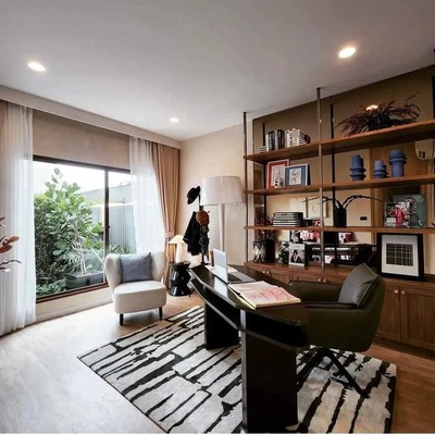 JJ219  ขาย บ้านเดี่ยว 2 ชั้น หลังมุม หมู่บ้านบุราสิริ กรุงเทพกรีฑา บ้านใหม่