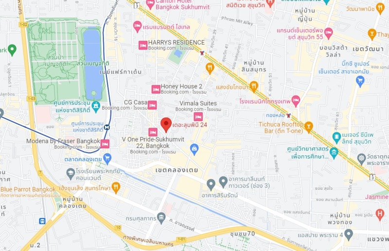 ห้องใหม่ เดอะลุมพินี24 มี2นอน2น้ำ ห้องมุม ห้องพร้อมเฟอร์พร้อมอยู่ ใกล้ช่อง3 ใกล้ทางด่วน ใกล้K Villager ใกล้ห้าง Emquatier ,Terminal21