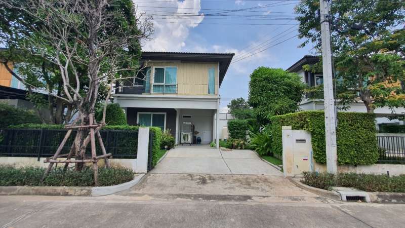 ให้เช่าบ้านเดี่ยว 3 ห้องนอน โครงการ พฤกษ์ลดา-สุวรรณภูมิ ซอยลาดกระบัง 54