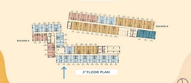 ขายดาวน์คอนโด Origin Brixton rayong (ติดถนน สุขุมวิท) ชั้น 3 ตึก A  ราคาขายดาวน์  200,000 บาท