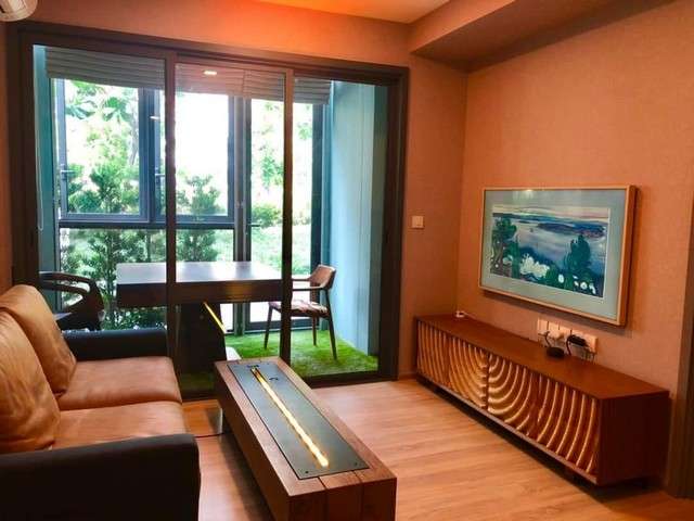 ให้เช่า Taka Haus เอกมัย12 คอนโดสไตล์รีสอร์ทกลางเอกมัย ขนาด 1 ห้องนอน 45ตร.ม เป็นห้อง Glass house Pool access ชั้น3