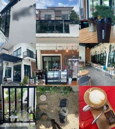 กิจการหอพักใหม่ 3 ชั้น 14 ห้องพัก และร้านกาแฟ ทำเล ซอยกาดวรุณ อ.เมือง ใกล้สนามบินเชียงใหม่