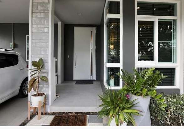 ให้เช่าบ้านเดี่ยว 2 ชั้น  มัณฑนา2 บางนา กม.7 ใกล์ เมกะบางนา  เนื้อที่ 62 ตรว