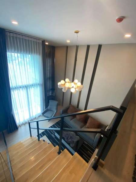 6602-727 ให้เช่า คอนโด รัตนาธิเบศร์ ติวานนท์ MRTกระทรวงสาธารณสุข Knightsbridge Duplex Tiwanon 1ห้องนอน วิวเมือง