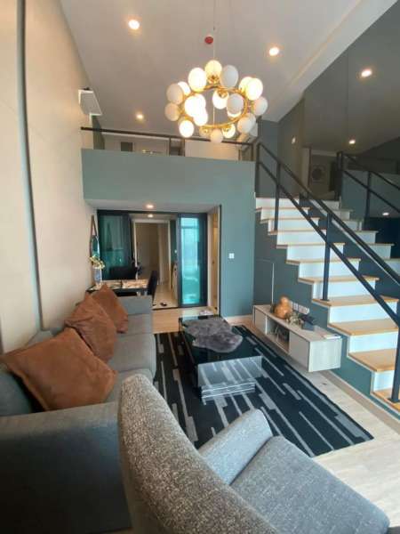 6602-727 ให้เช่า คอนโด รัตนาธิเบศร์ ติวานนท์ MRTกระทรวงสาธารณสุข Knightsbridge Duplex Tiwanon 1ห้องนอน วิวเมือง