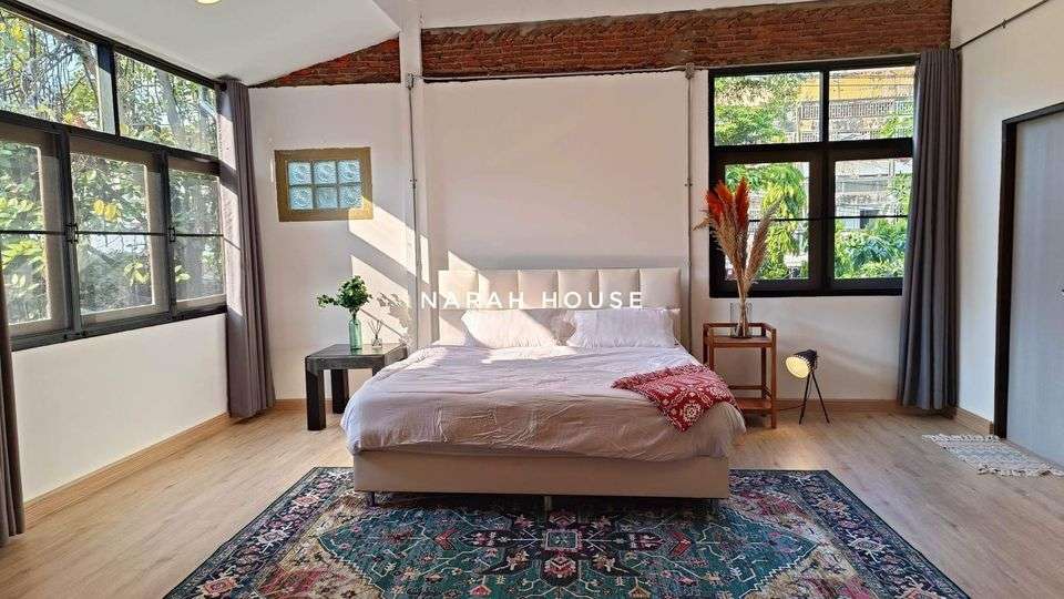 6603-035 ให้เช่า บ้าน ราชดำริ เพชรบุรี BTS ชิดลม Narah House Unit Crystal 2ห้องนอน ตกแต่งสวย สภาพดี