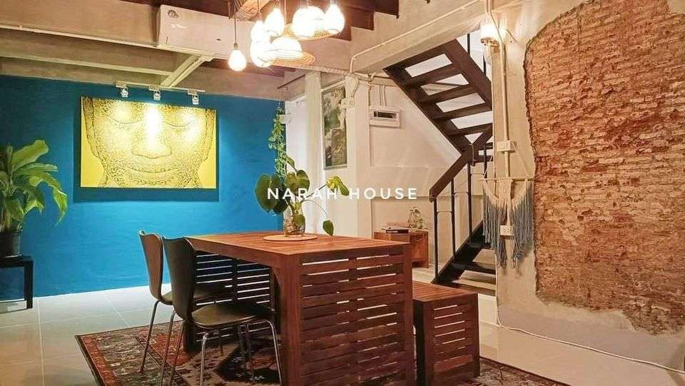 6603-035 ให้เช่า บ้าน ราชดำริ เพชรบุรี BTS ชิดลม Narah House Unit Crystal 2ห้องนอน ตกแต่งสวย สภาพดี