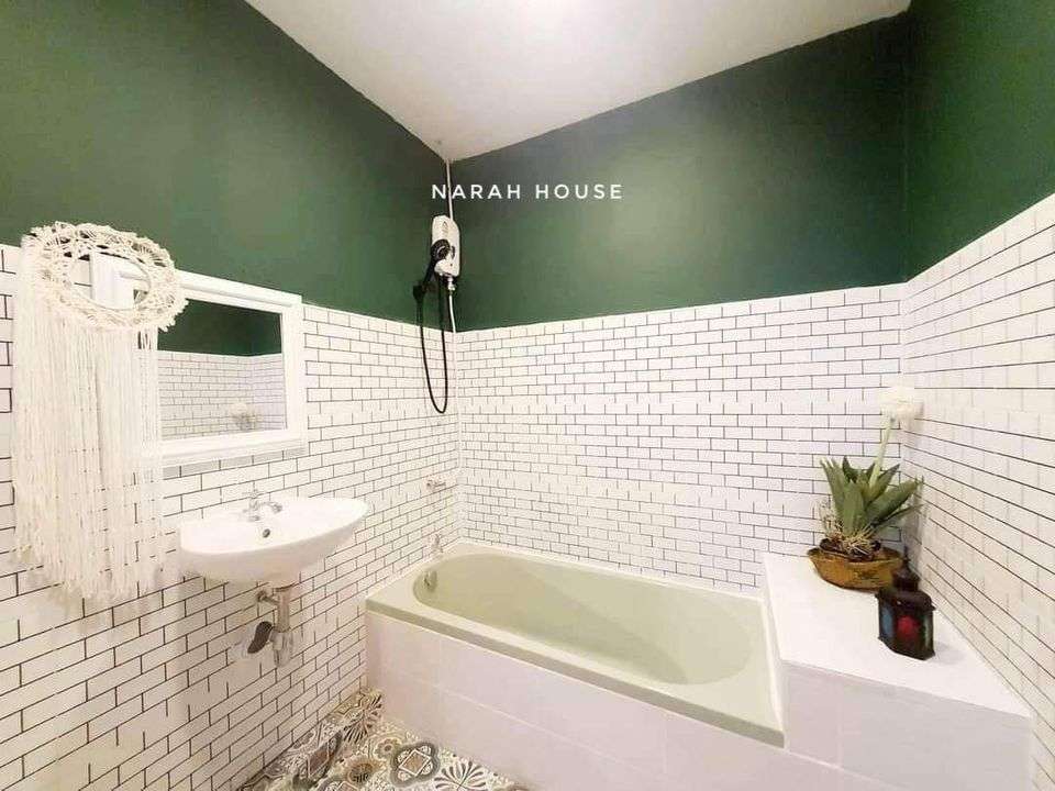 6603-035 ให้เช่า บ้าน ราชดำริ เพชรบุรี BTS ชิดลม Narah House Unit Crystal 2ห้องนอน ตกแต่งสวย สภาพดี