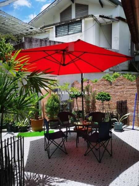 6603-035 ให้เช่า บ้าน ราชดำริ เพชรบุรี BTS ชิดลม Narah House Unit Crystal 2ห้องนอน ตกแต่งสวย สภาพดี