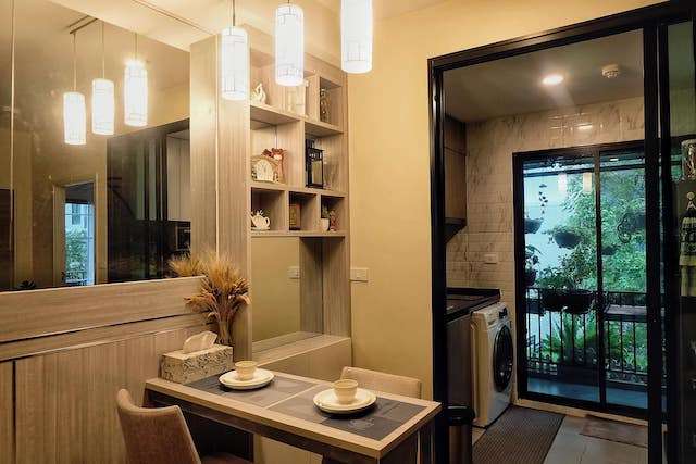 Notting Hill Sukhumvit 105 spacious convenient peaceful 2nd floor BTS Bearing