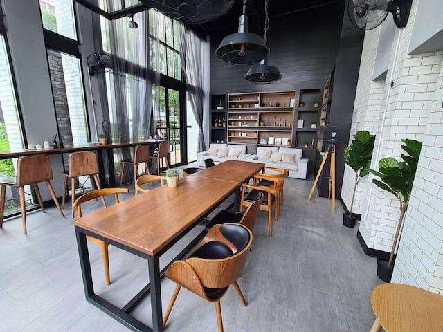 Notting Hill Sukhumvit 105 spacious convenient peaceful 2nd floor BTS Bearing