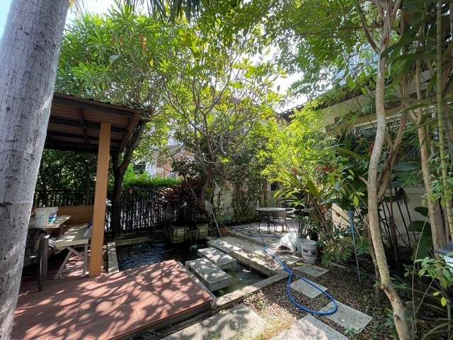 ขายบ้านเดี่ยว 102 ตร.วา โครงการนันทวัน-สุวรรณภูมิ ตกแต่งแล้ว  แอร์และผ้าม่านทั้งหลัง ใกล้สนามบินสุวรรณภูมิ​​