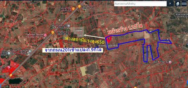 ขายที่ดิน 370 ไร่ชัยภูมิเหมาะทำฟาร์มโซล่าเซล์ล เป็นไร่มัน ผังเมืองสีเขียว ห่างสถานีไฟฟ้าแรงสูงชัยภูมิ2 เพียง 650 เมตร