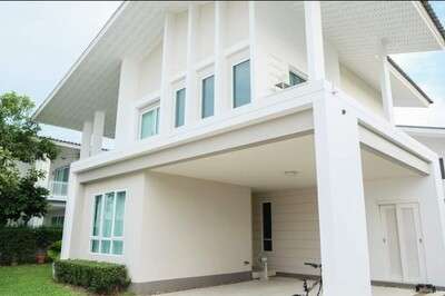WW615W  ขาย บ้านเดี่ยว 2ชั้น หมู่บ้านฮาบิเทีย โมทีฟ ถนนปัญญาอินทรา ติดโรงเรียนสาธิตพัฒนา