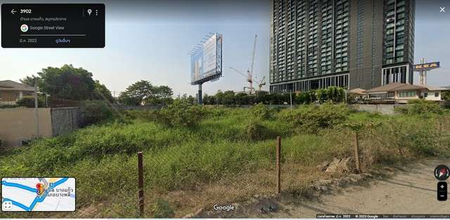 ขายที่ดิน2ไร่กม.7ใกล้เมกาบางนาติดมอร์เตอร์เวย์หมายเลข3902