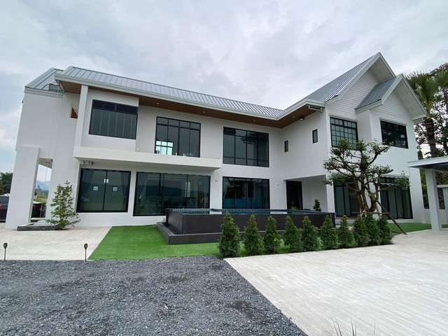 ขาย Pool Villa On-Tai Mountain View ( บ้านสร้างเสร็จพร้อมอยู่)  พิกัด อ.แม่ออน จ.เชียงใหม่ (บ้านเลขที่ 99) ราคา 9,900,000 บาท