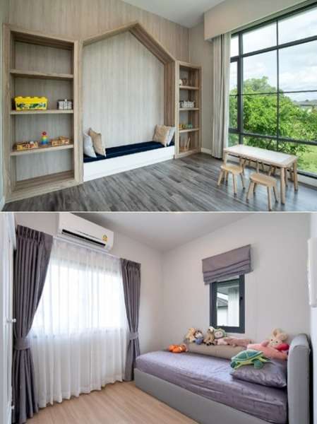 Functionครบ!  ให้เช่าบ้านหรูบิ้วอินแล้ว 2 ชั้น บางนา กม.12  วัดหลวงพ่อโต กาญจนาภิเษก BigCบางพลีขนาดที่ดิน 55 ตารางวา 3นอน 3น้ำ 165 ตรม.